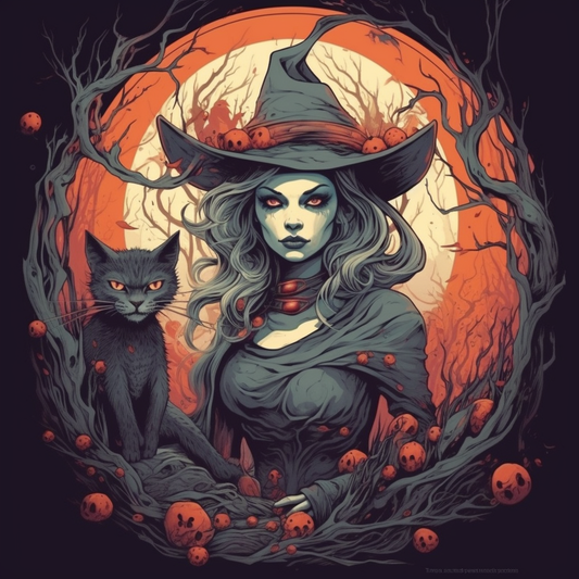Title: "Witches: The Enchanting Stars of Halloween"