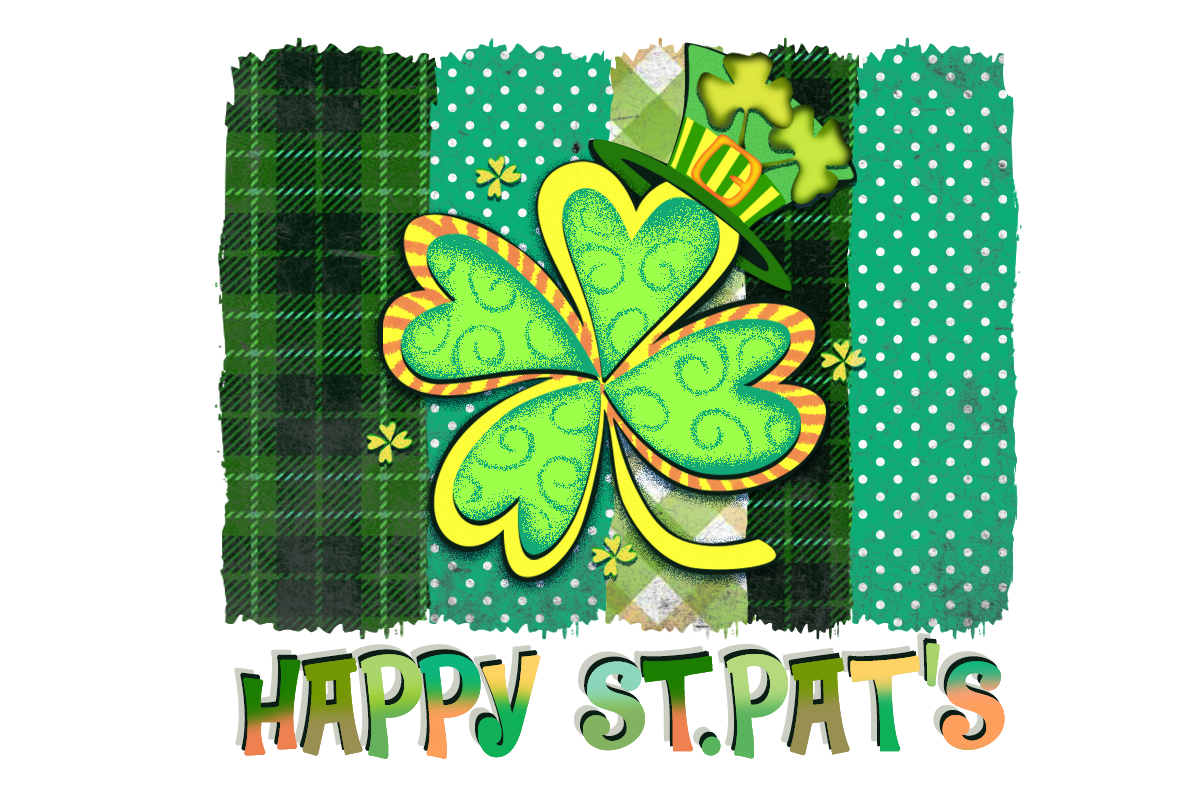 St. Patrick's, Happy St. Pat's, Unisex Short Sleeve, T-shirt