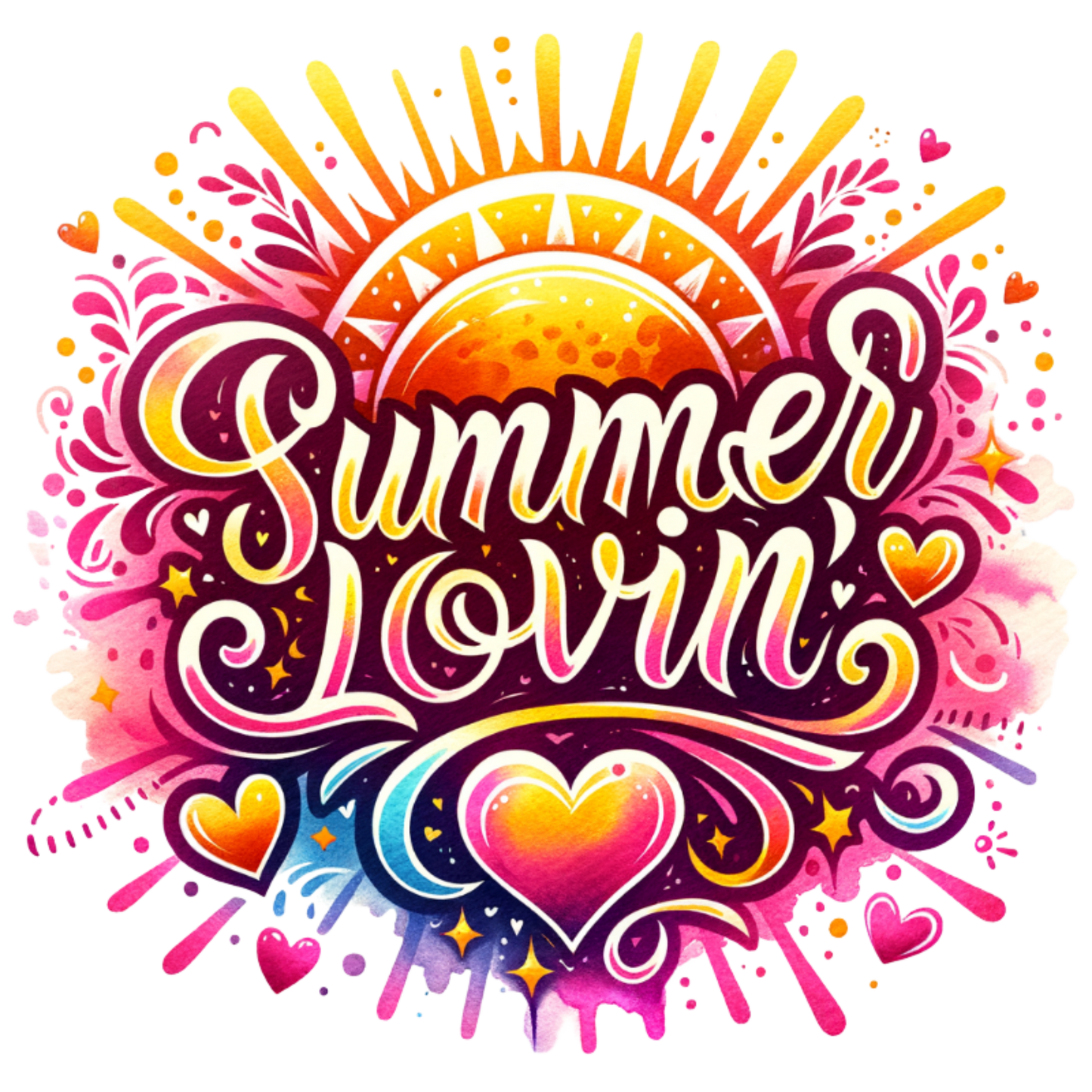 Unisex classic tee "SUMMER LOVIN"