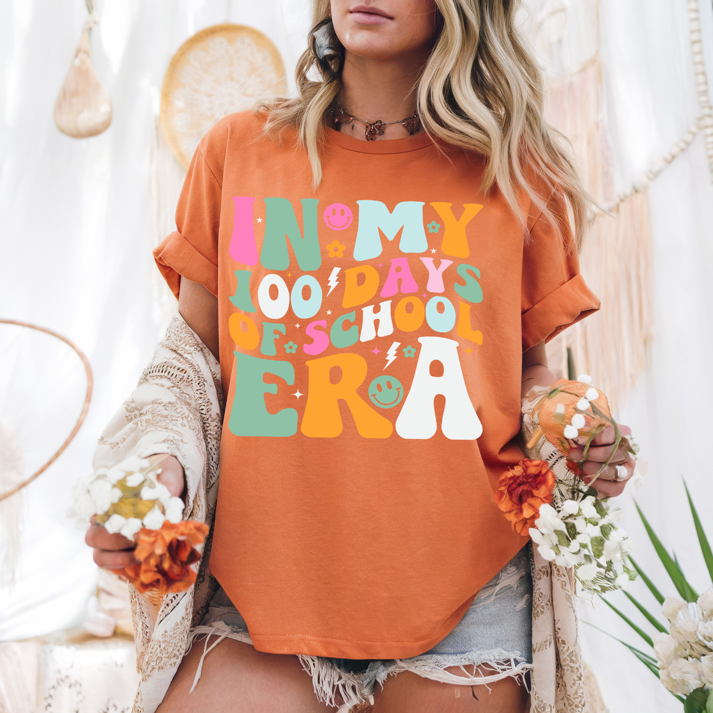 Unisex classic tee "In My 100 Days of School ERA"