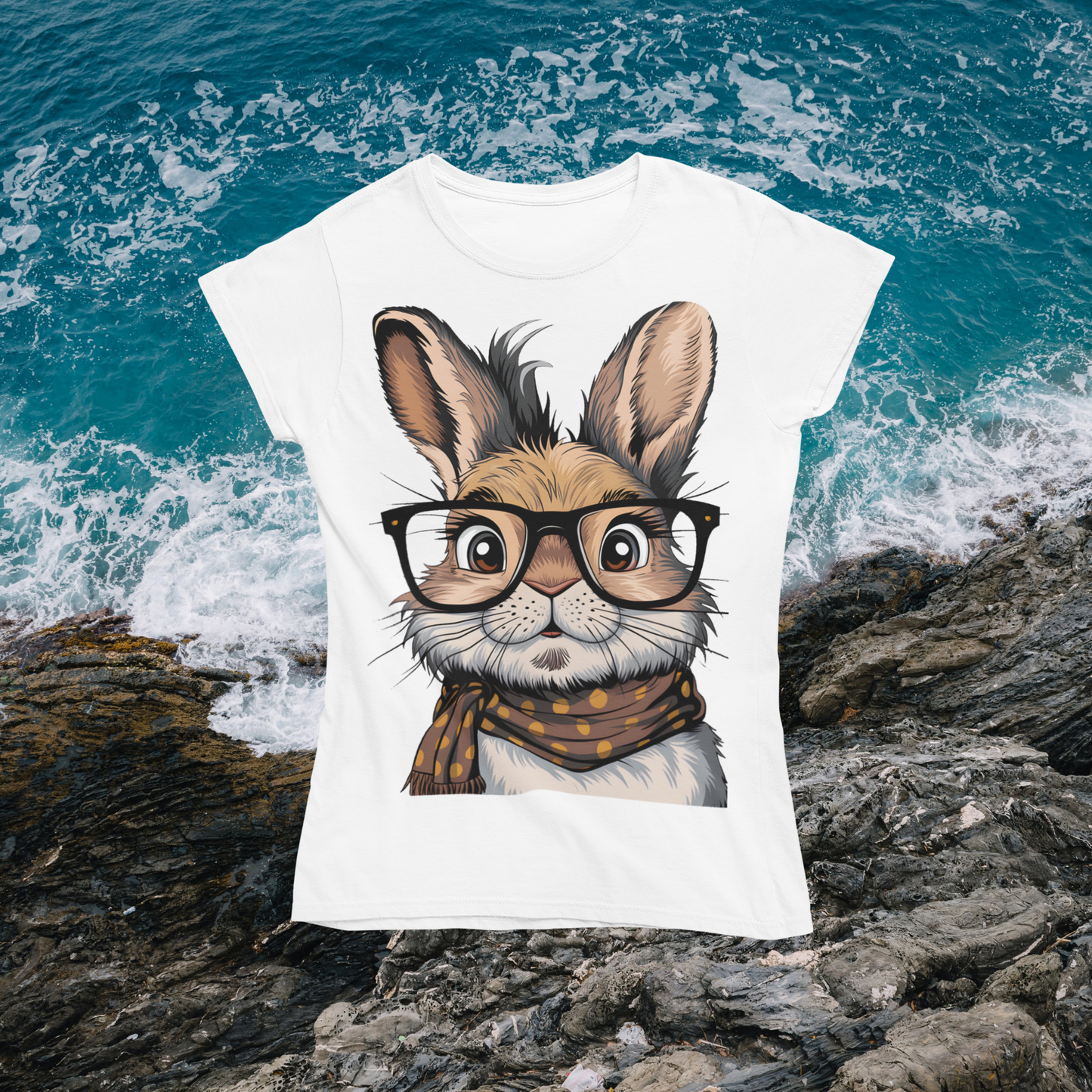 Unisex classic tee"Easter Bunny caught w/Glasses"