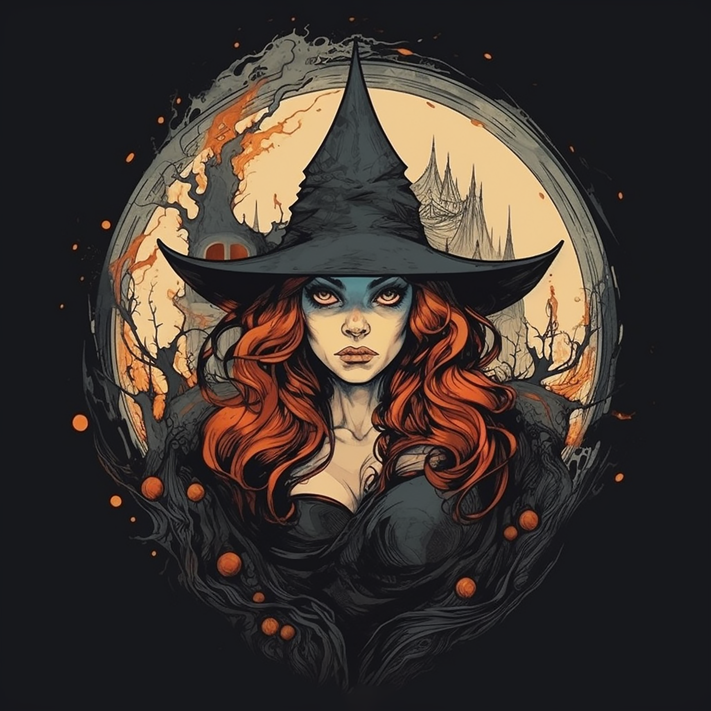 Witch #2 - Unisex Long Sleeve Tee