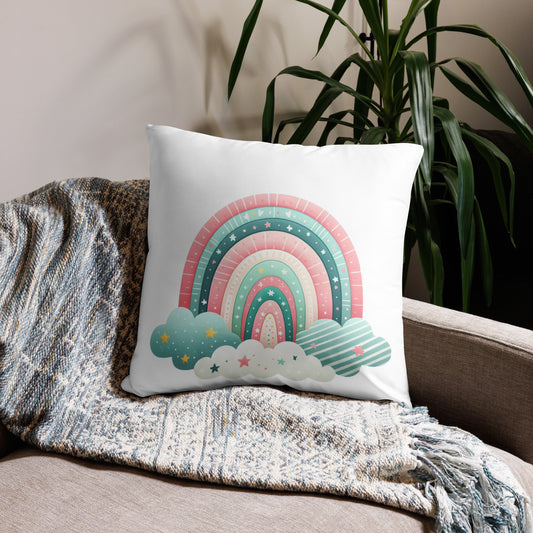 Basic Pillow "Mint Rainbow" 2.0