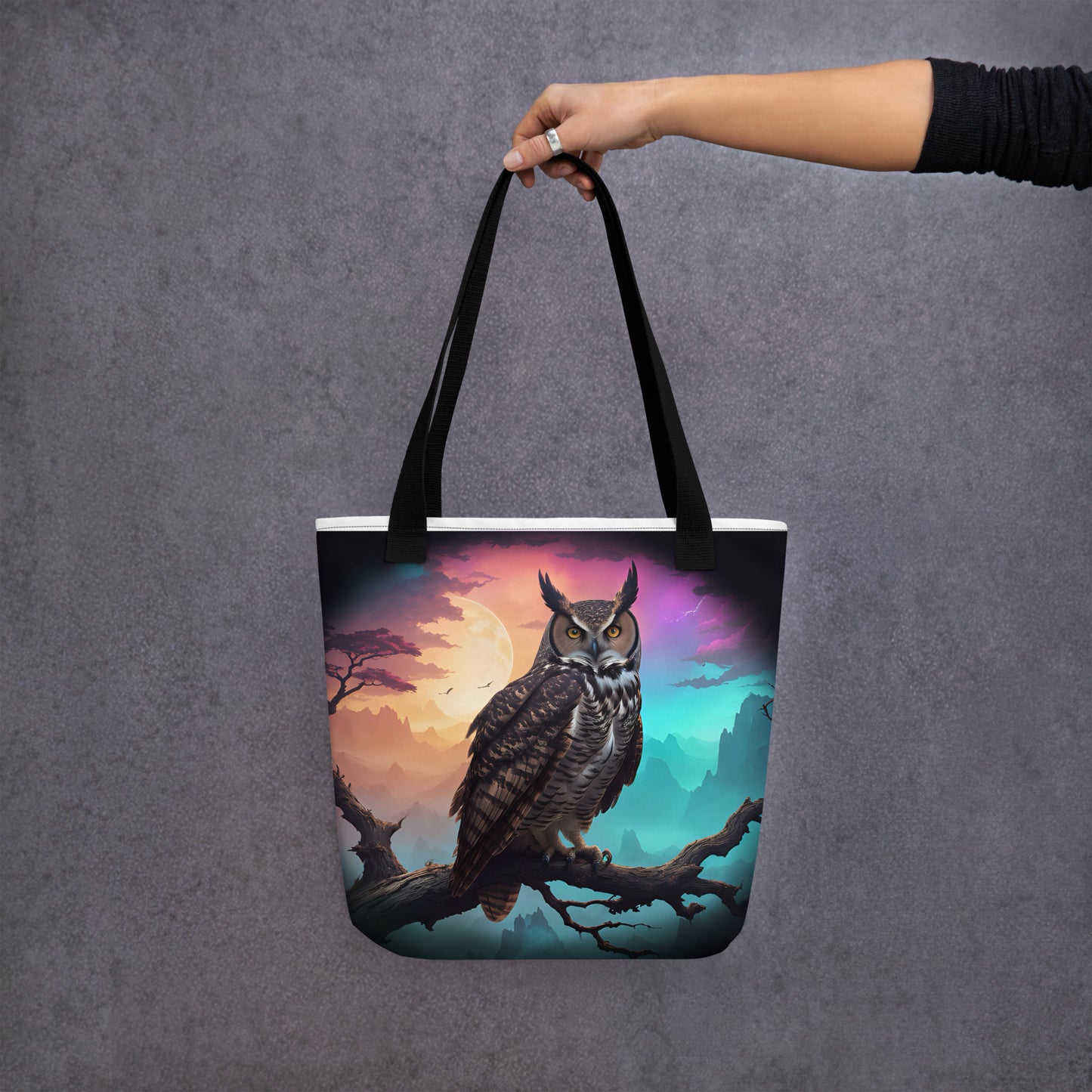 Tote bag Enchanted Owl