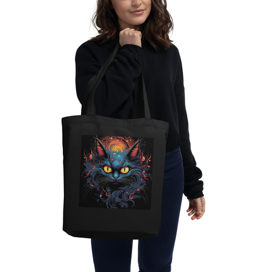 Black Cat Air - Eco Tote Bag