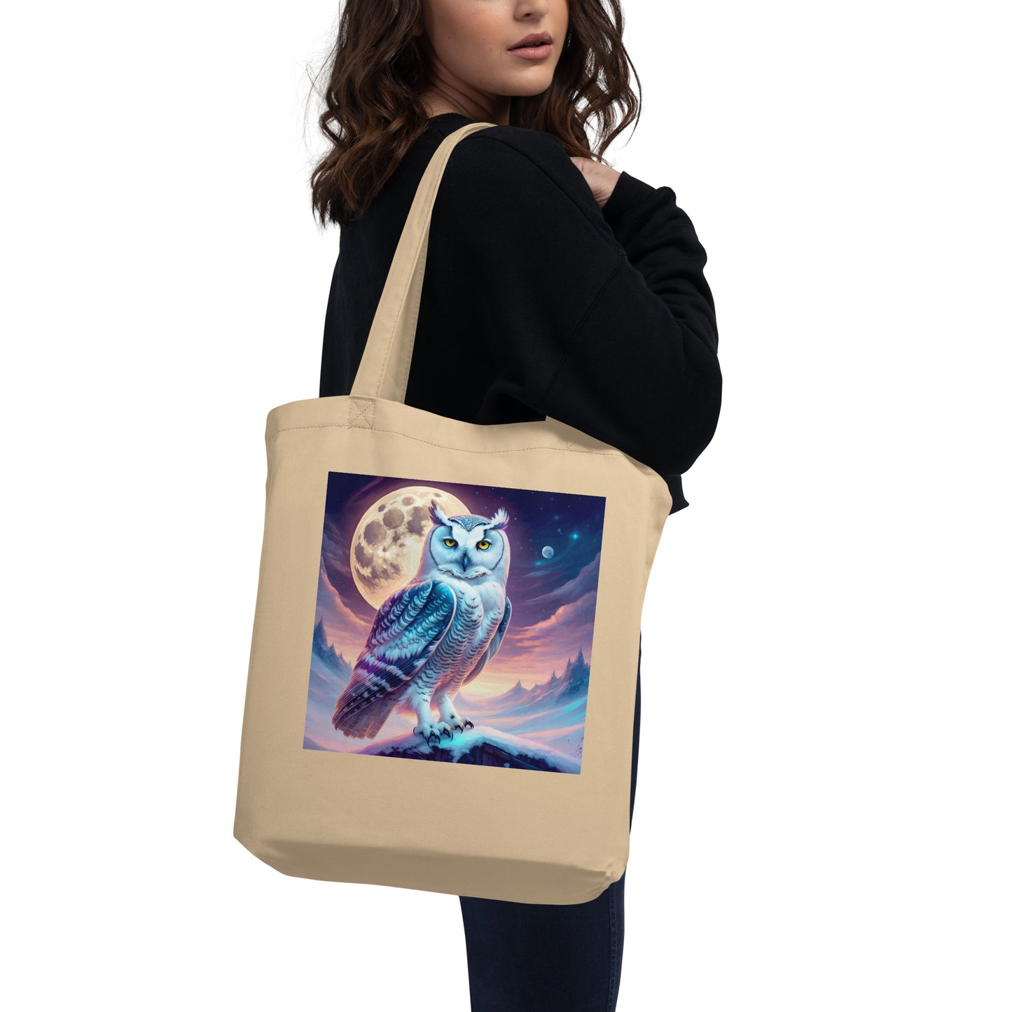 Snowy Owl - Eco Tote Bag