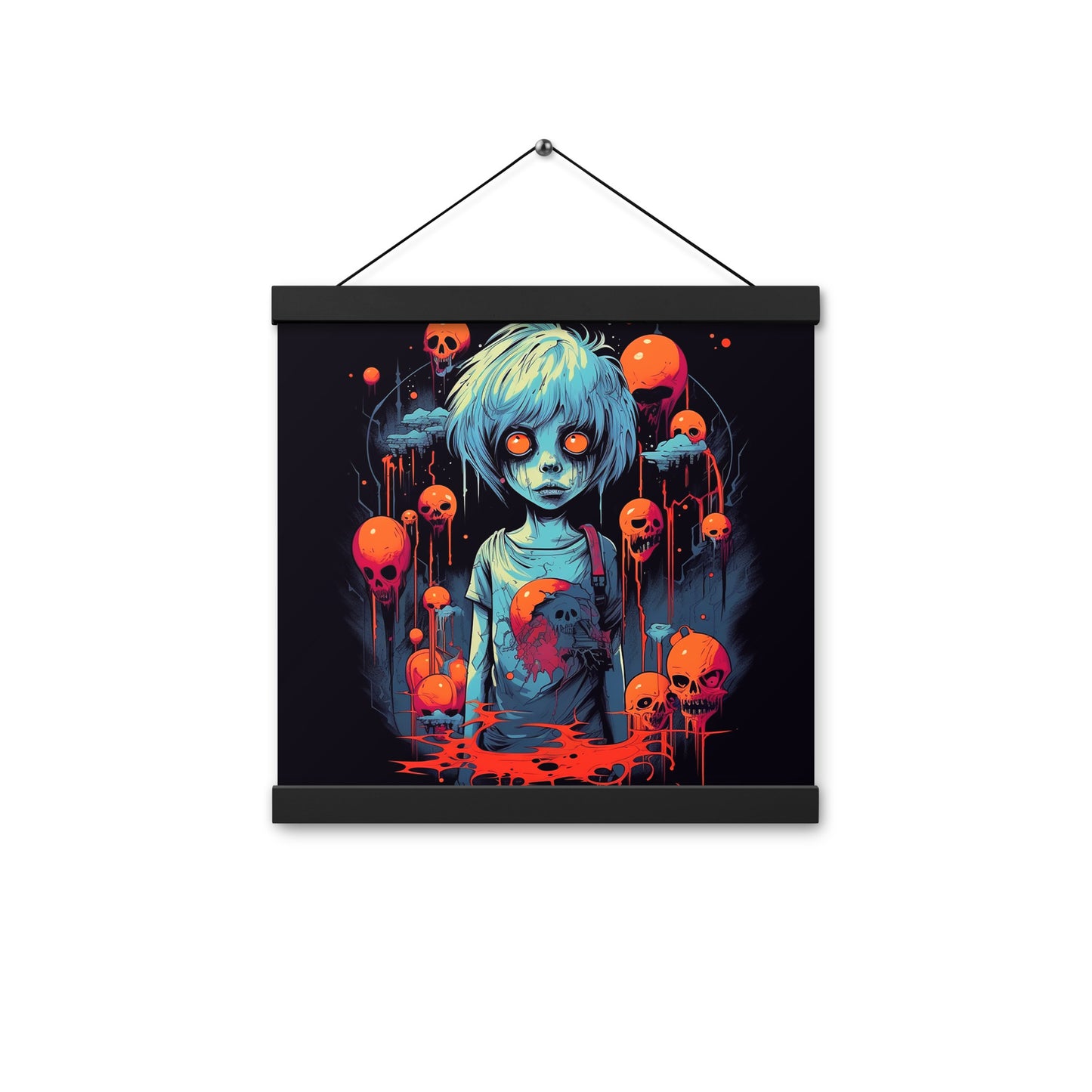 The Zombie Boy - Poster with hangers