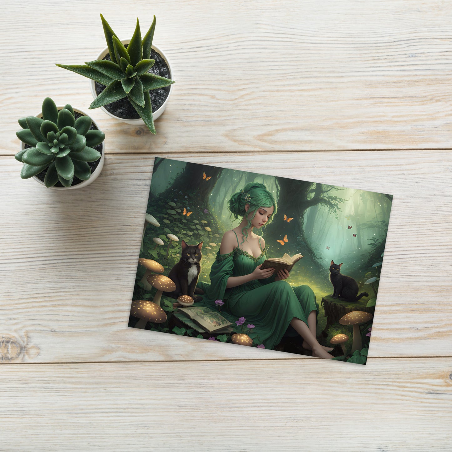 Greeting Card "In My Happy Place"