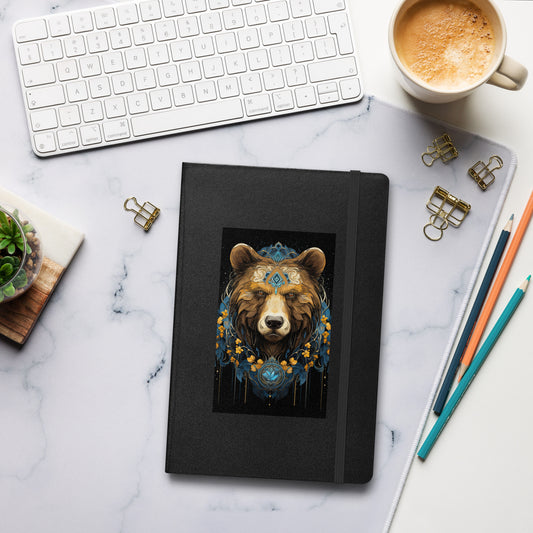 Bear Gobi "Sacred" - Hardcover bound notebook