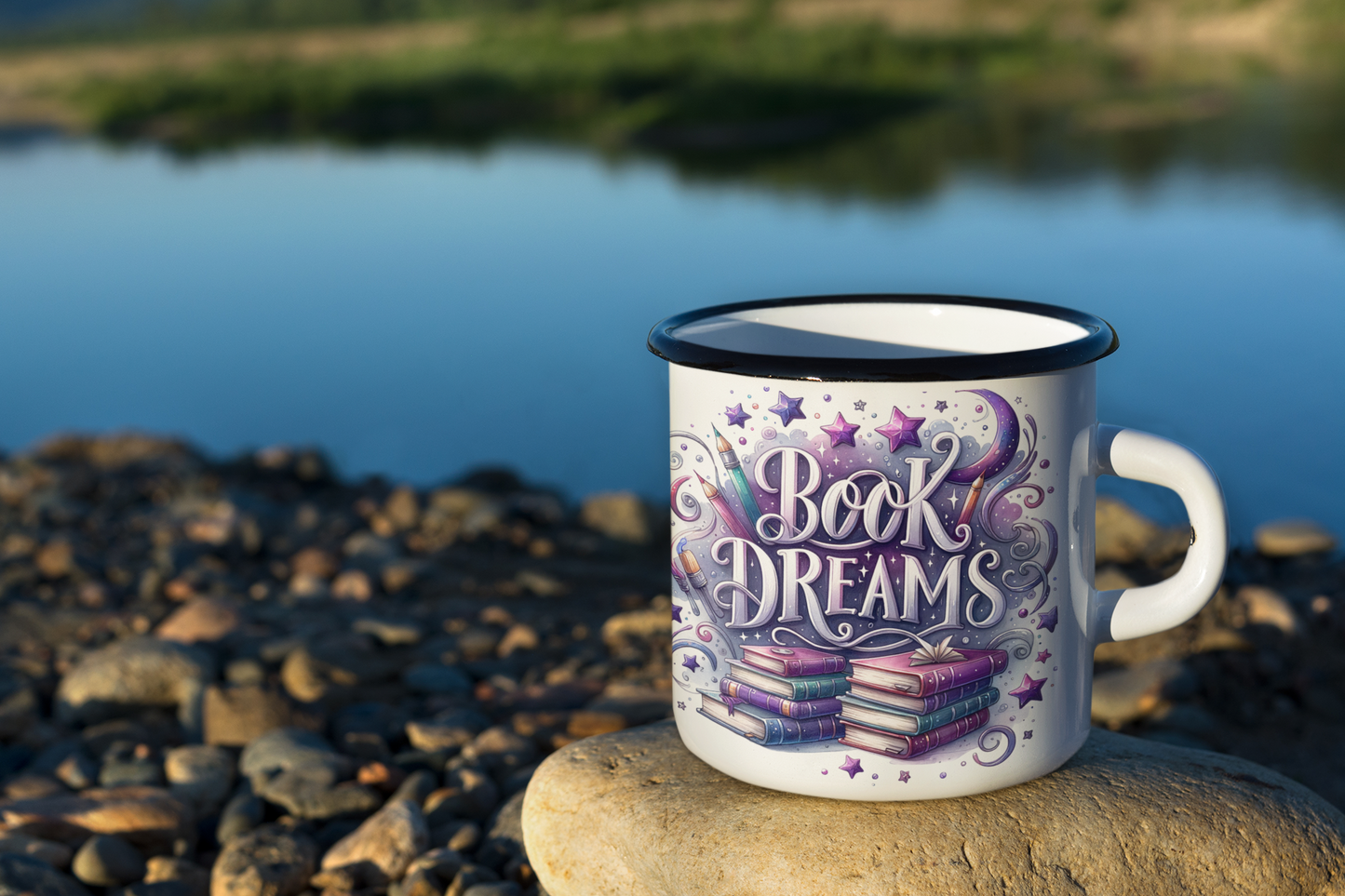Enamel Mug "Book of Dreams"