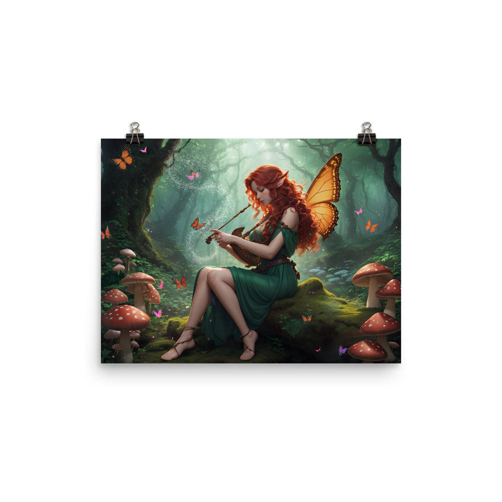 Photo paper poster "Awaken the Forest"