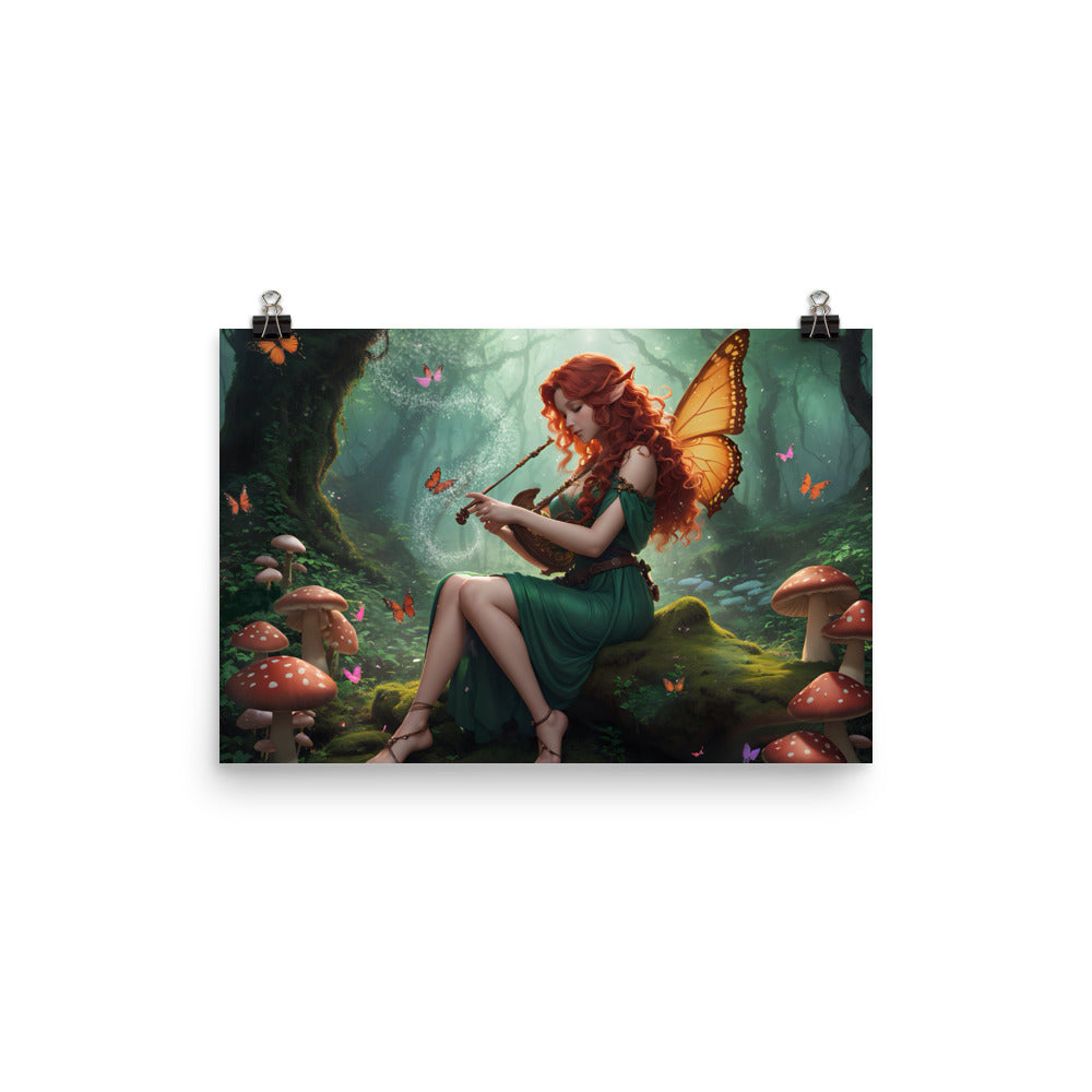 Photo paper poster "Awaken the Forest"