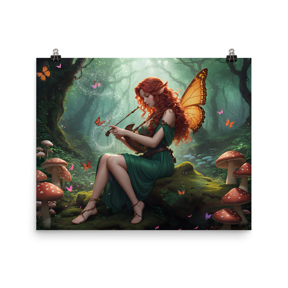 Photo paper poster "Awaken the Forest"