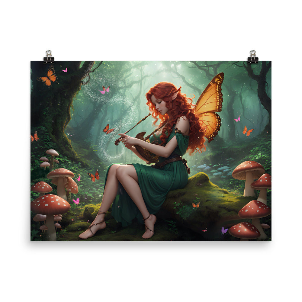 Photo paper poster "Awaken the Forest"
