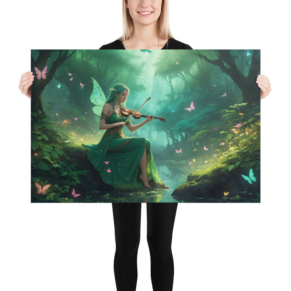 Premium Luster Photo "The Violin Fairy"