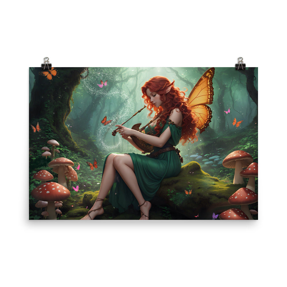 Photo paper poster "Awaken the Forest"