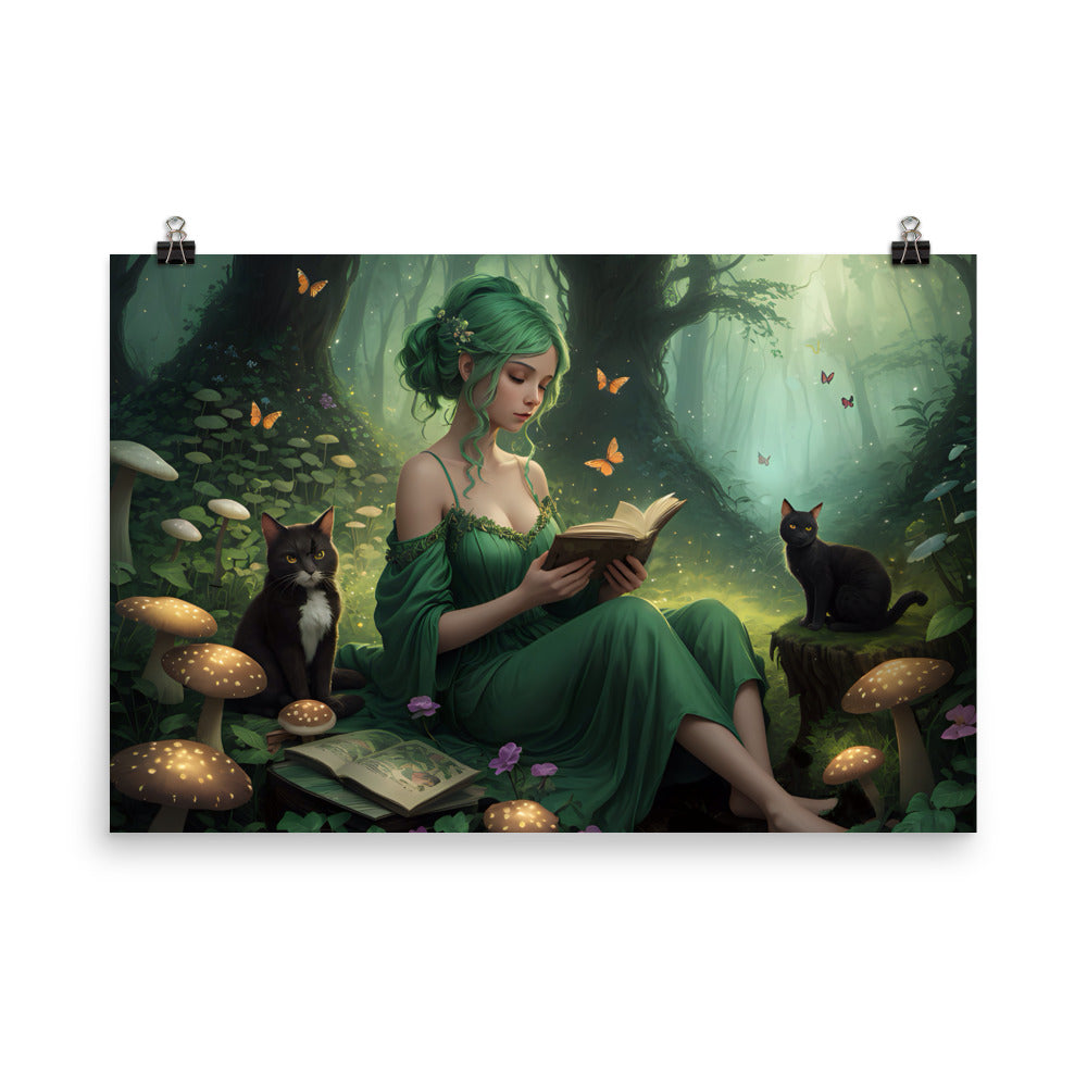 Photo Paper Poster "In My Happy Place"