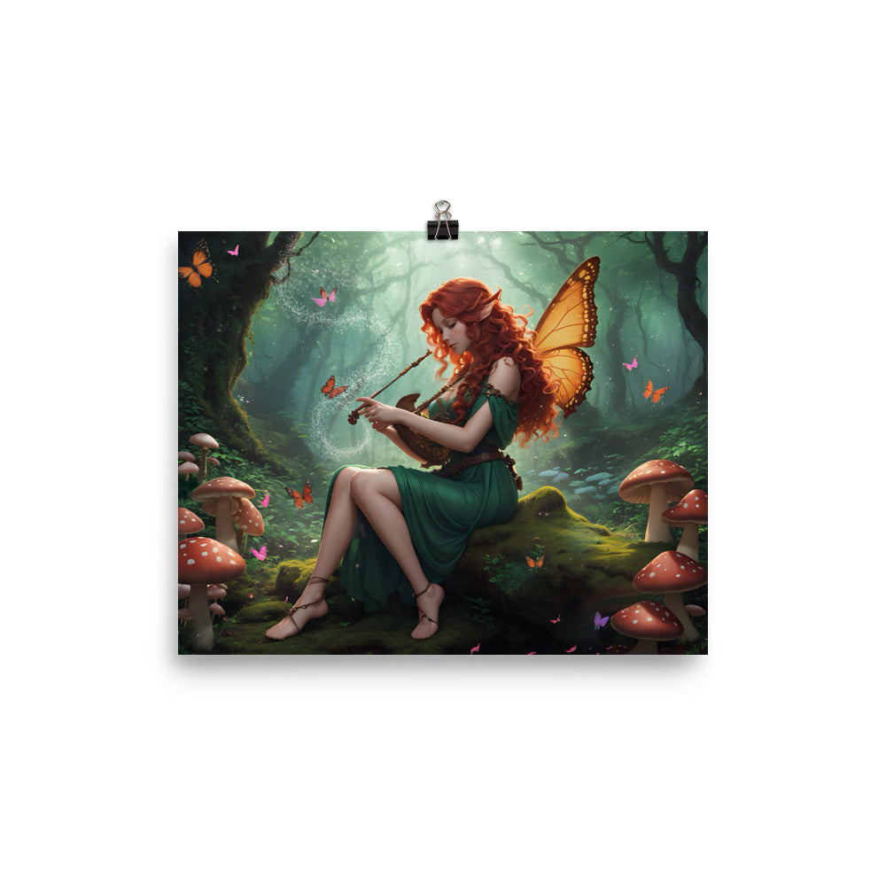 Photo paper poster "Awaken the Forest"