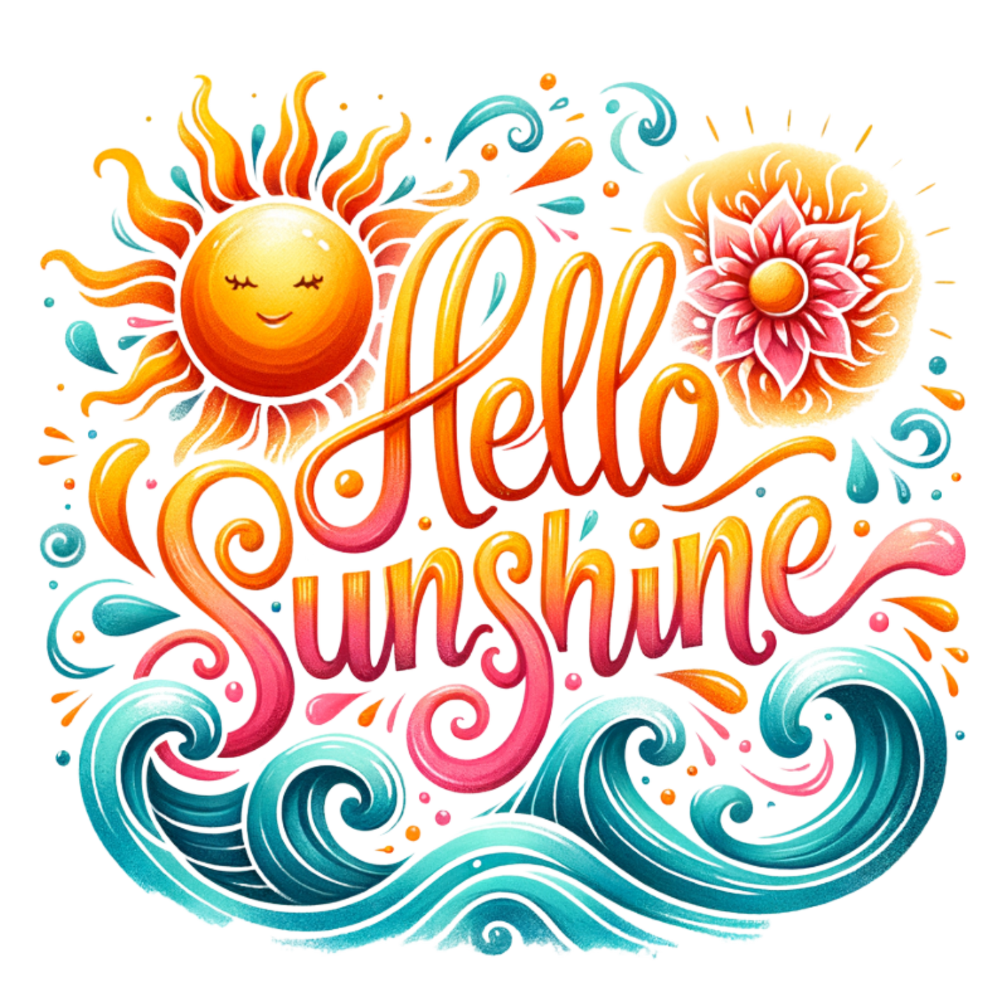 Unisex classic tee "HELLO SUNSHINE"