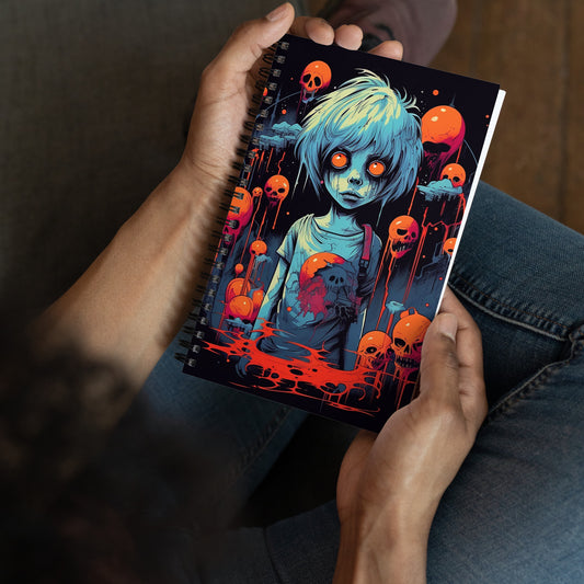 The Zombie Boy - Spiral notebook