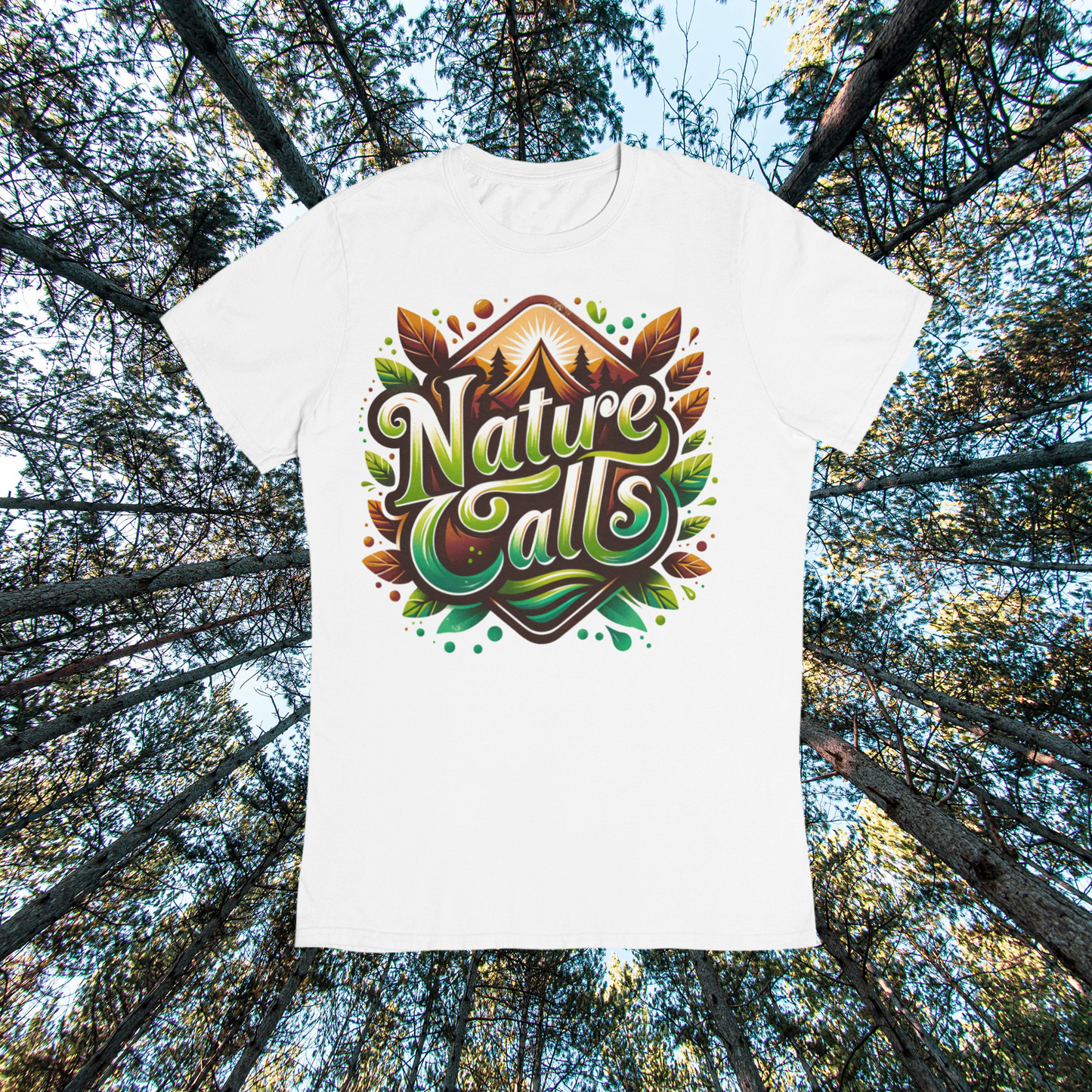 Softstyle Unisex T-Shirt "NATURE CALLS"