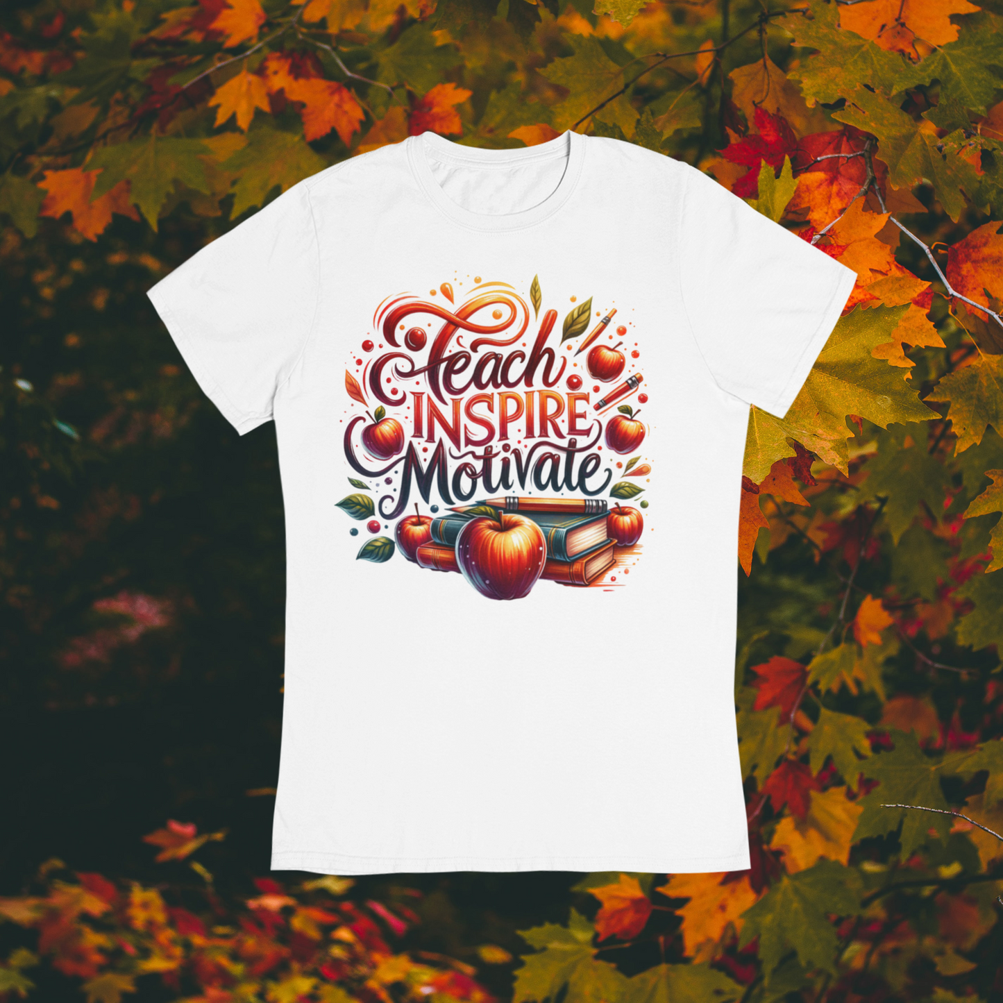 Short-Sleeve Unisex T-Shirt "Teach, Inspire, Motivate"
