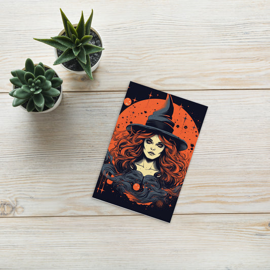 Halloween Witch #4 - Standard Postcard