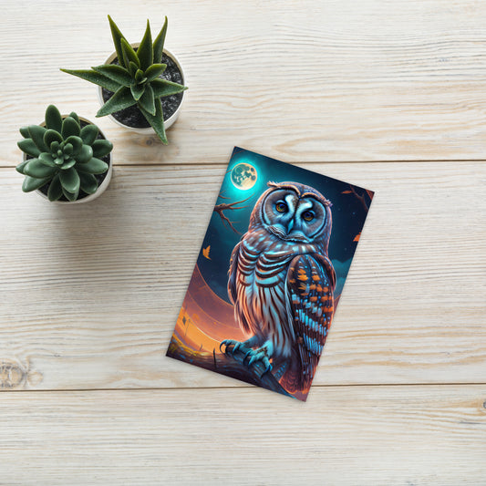 The Barred Owl - Standard Postcard