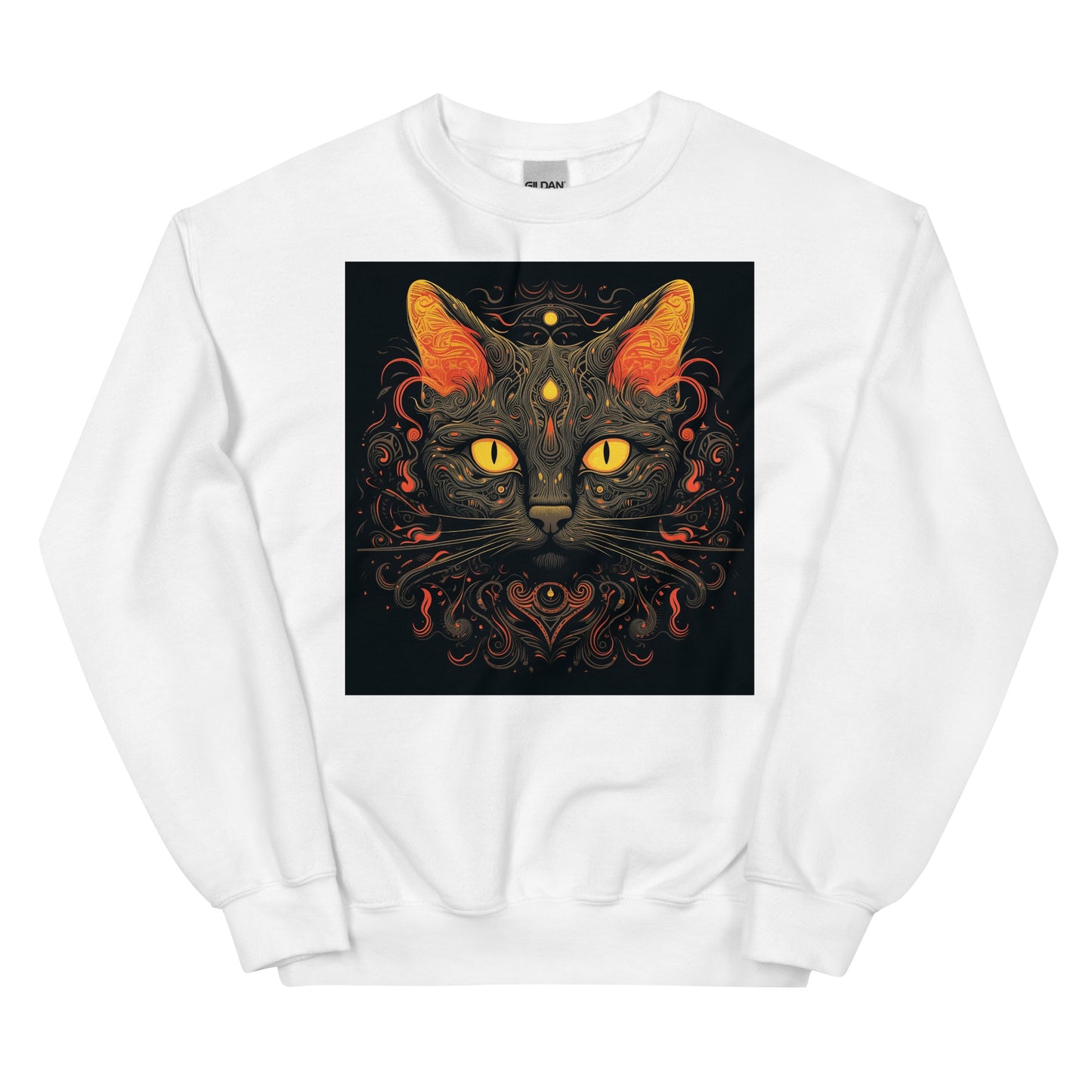 Black Cat Mystical - Unisex Sweatshirt