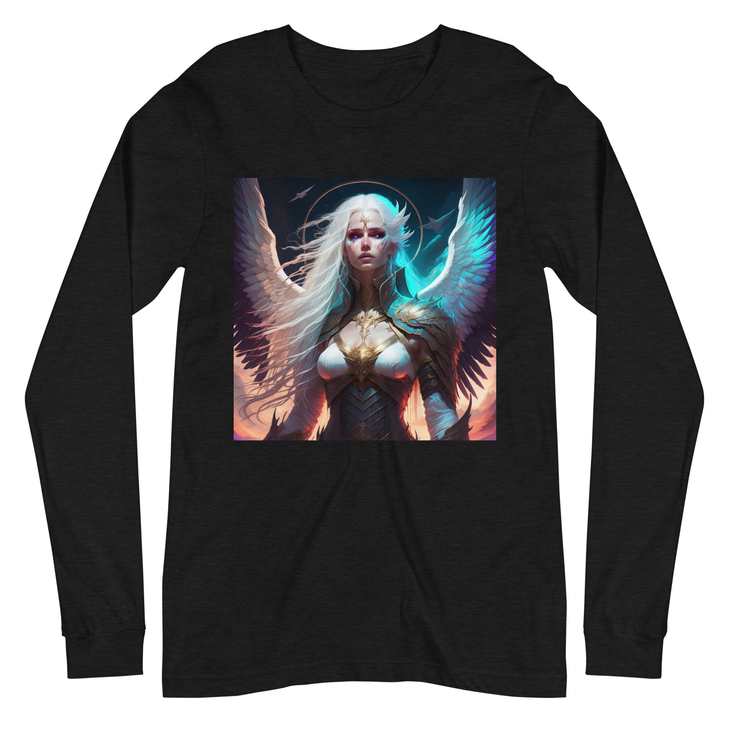 Angel Silence & Storm - Unisex Long Sleeve Tee Color