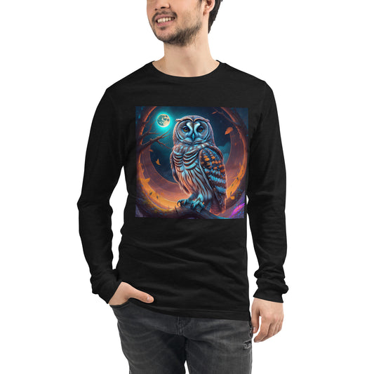Barred Owl - Unisex Long Sleeve Tee