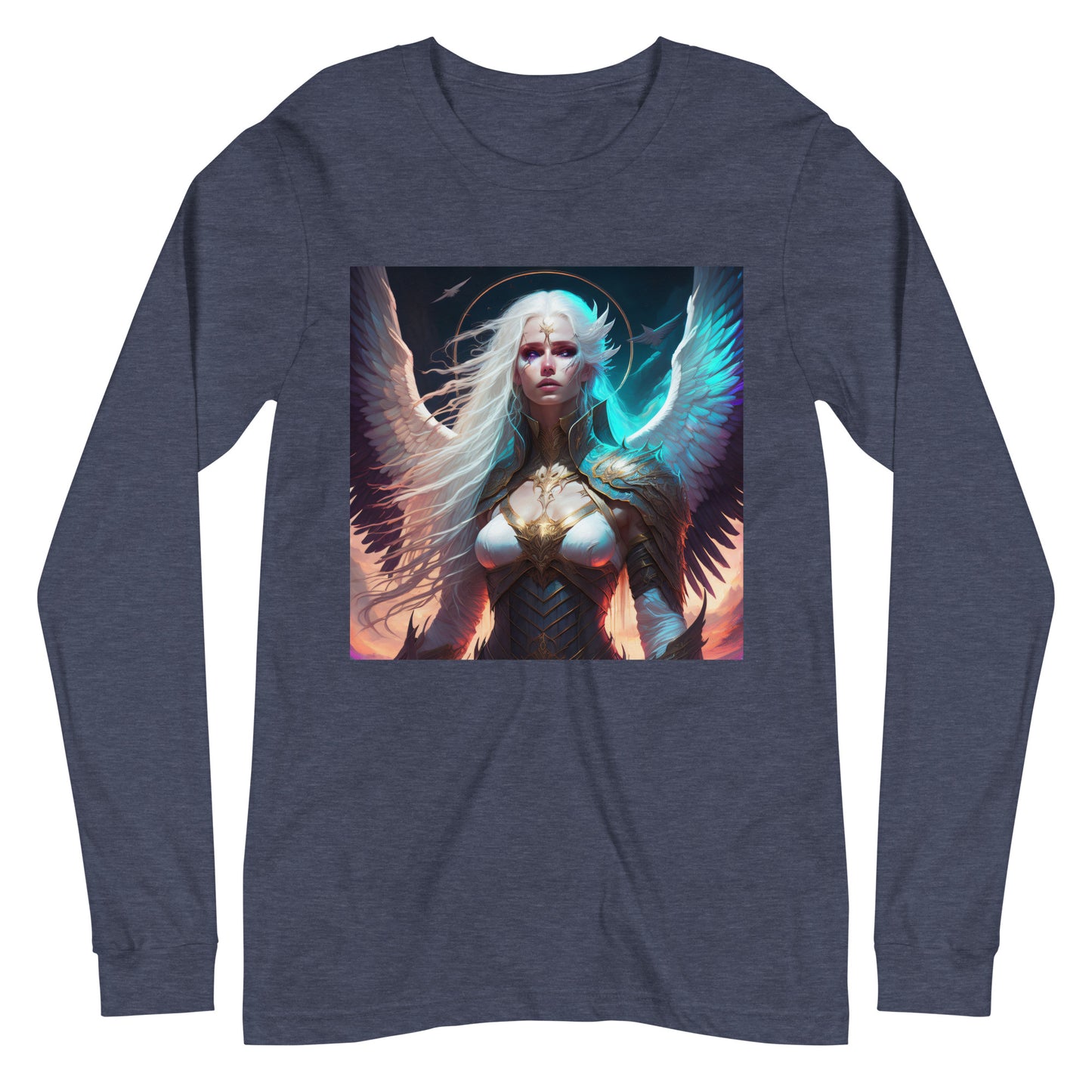 Angel Silence & Storm - Unisex Long Sleeve Tee Color