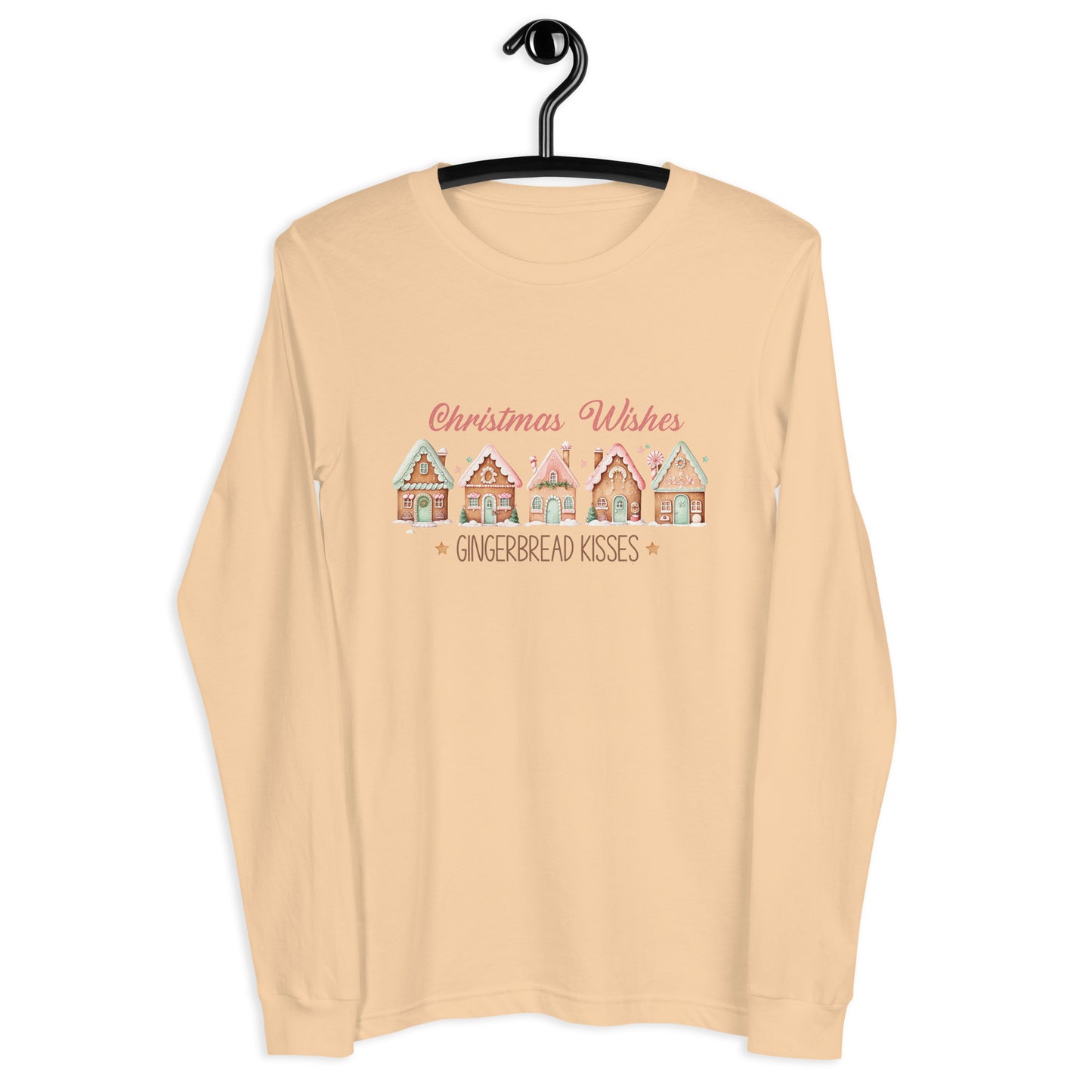 Gingerbread Houses - Unisex Long Sleeve Tee