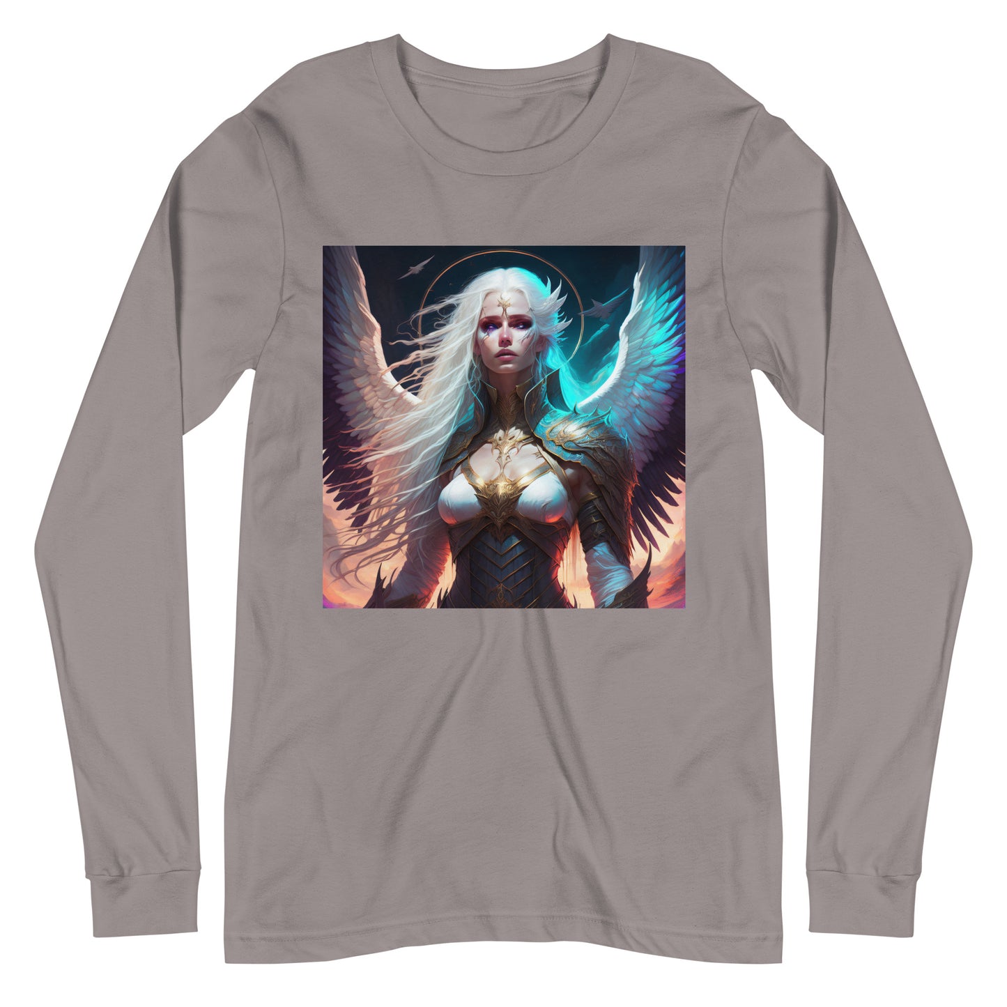 Angel Silence & Storm - Unisex Long Sleeve Tee Color