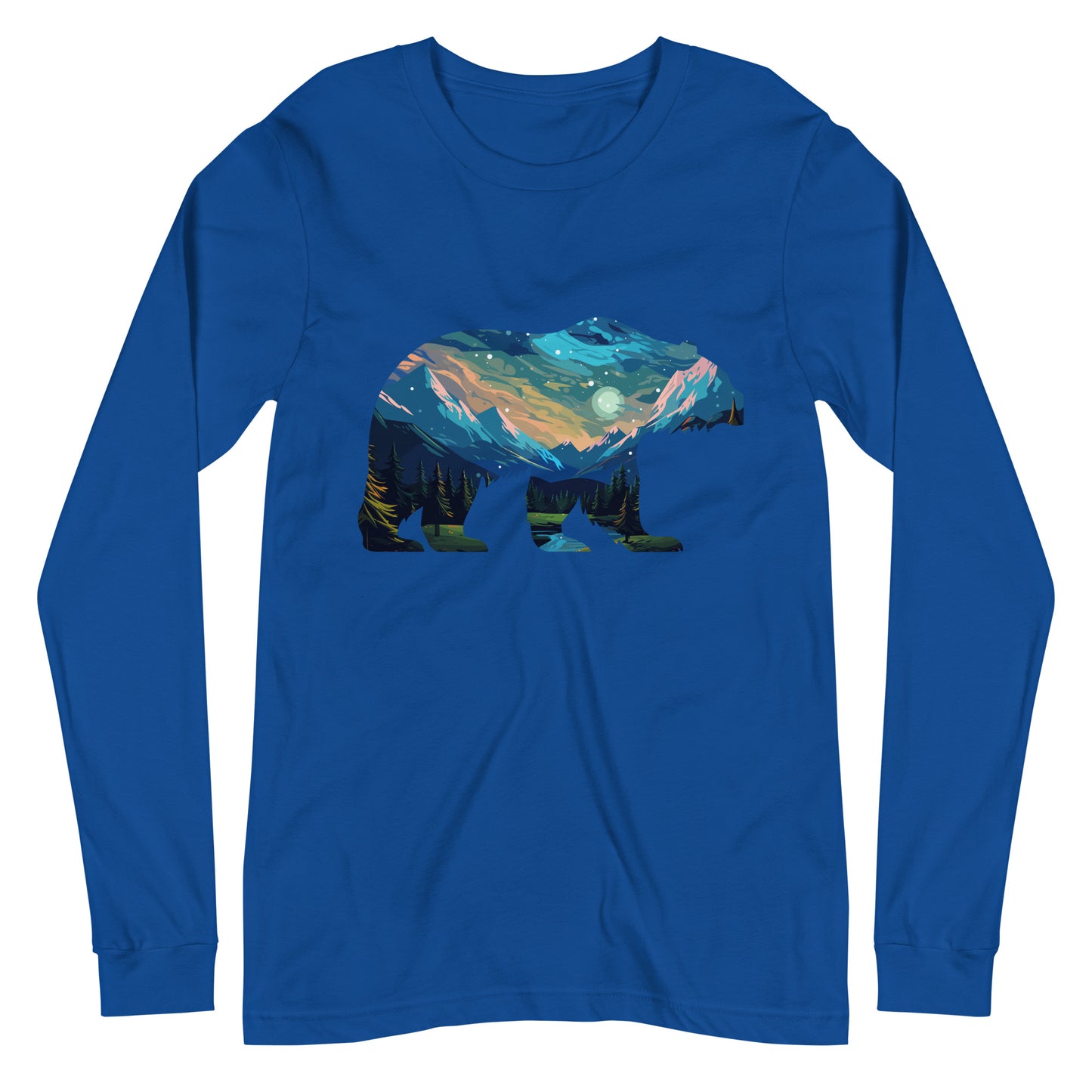 Bear Landscapes 4. 2 - Unisex Long Sleeve Tee