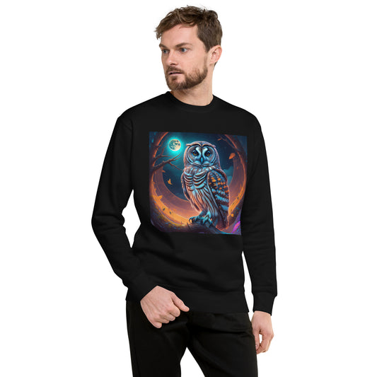 Barred Owl - Unisex Premium Sweatshirt