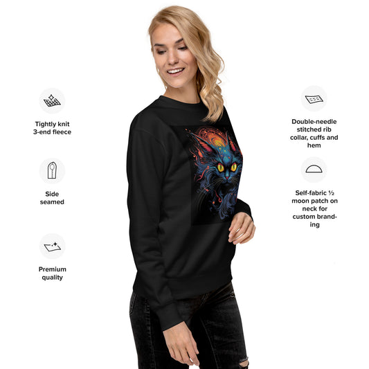 Black Cat Air - Unisex Premium Sweatshirt