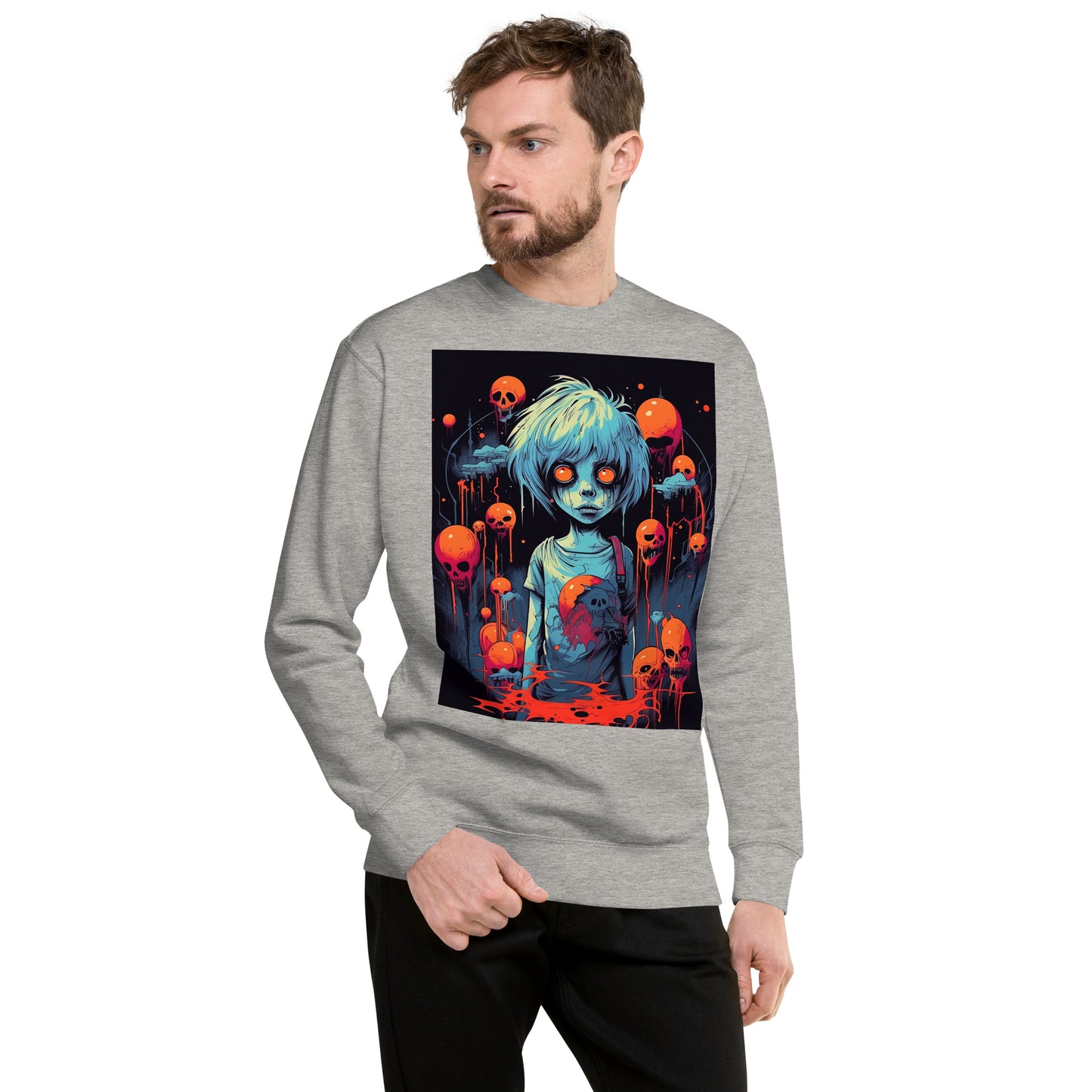 Zombie Boy - Unisex Premium Sweatshirt
