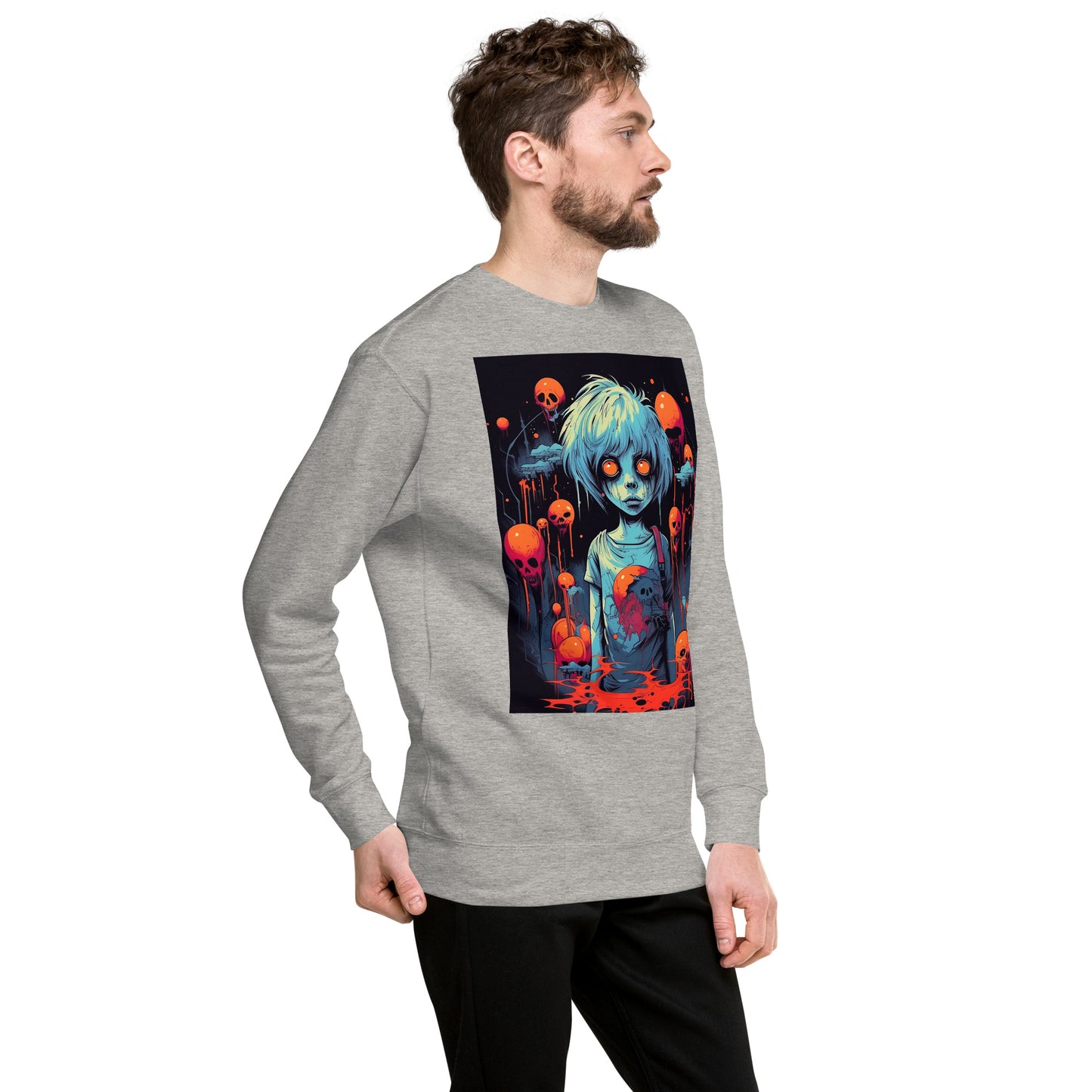 Zombie Boy - Unisex Premium Sweatshirt