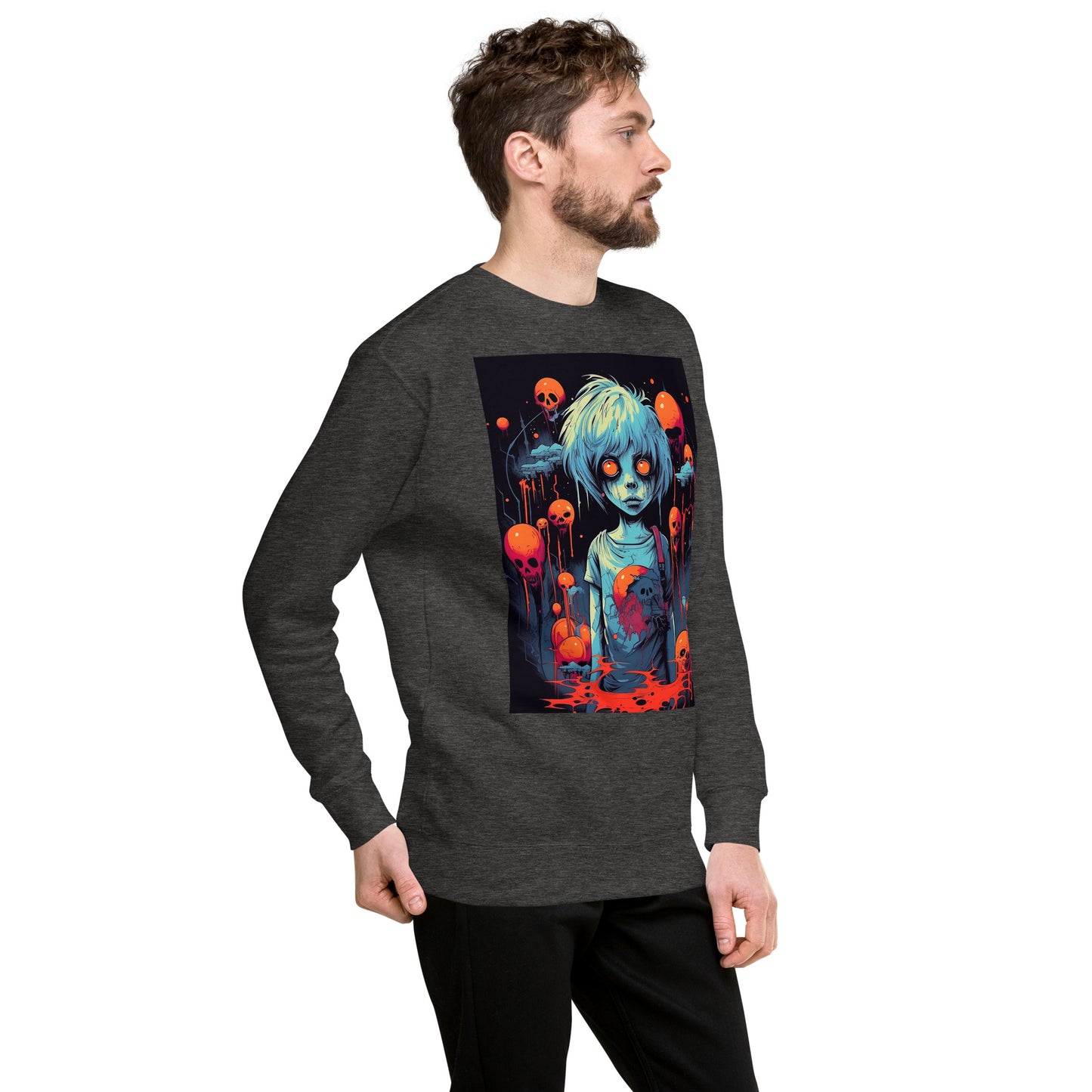 Zombie Boy - Unisex Premium Sweatshirt