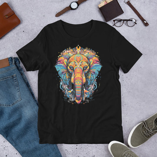 Unisex t-shirt Boho Elephant 02
