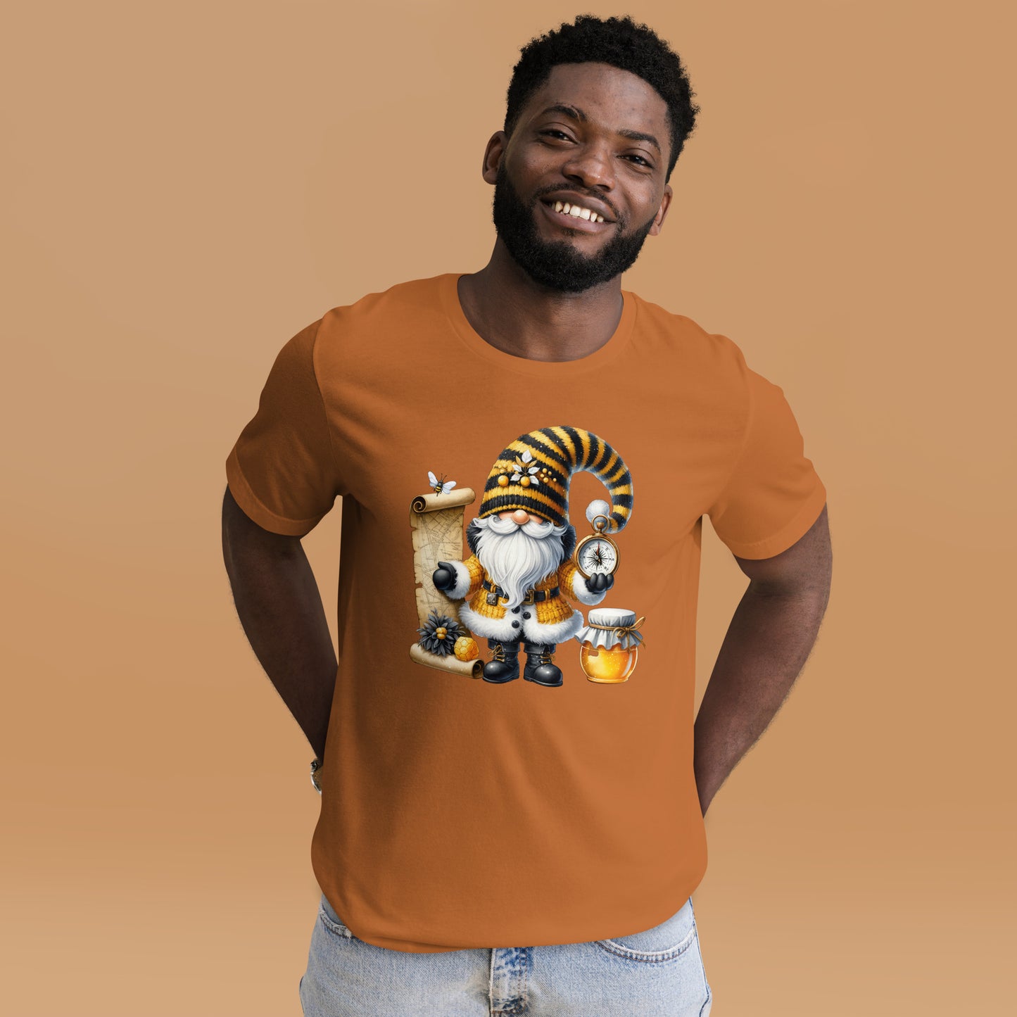 Unisex T-Shirt "Bees & Honey Gnomes" 14
