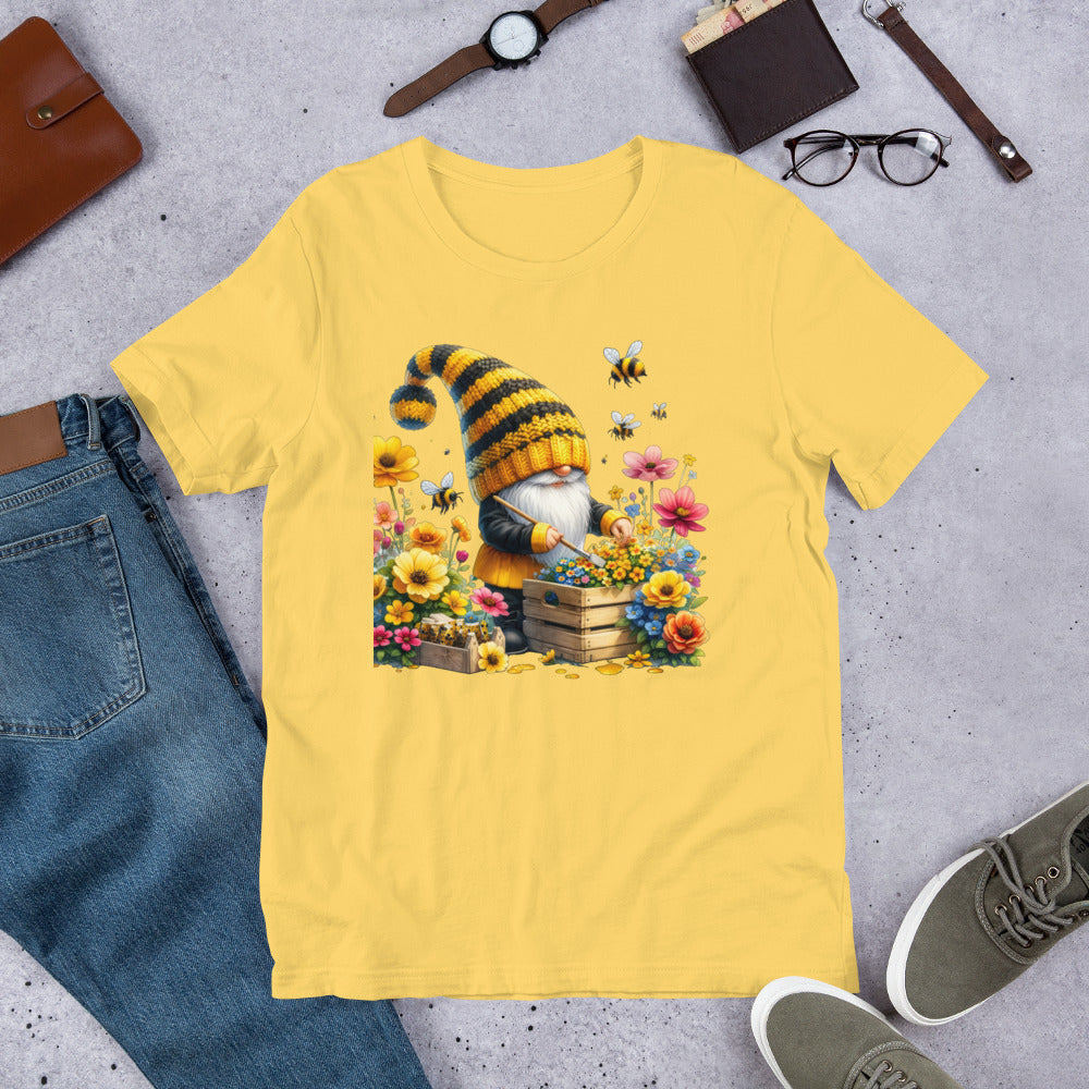 Unisex T-Shirt "Bee & Honey Gnomes" #19
