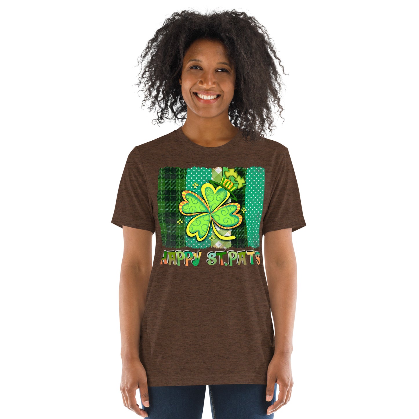 St. Patrick's, Happy St. Pat's, Unisex Short Sleeve, T-shirt