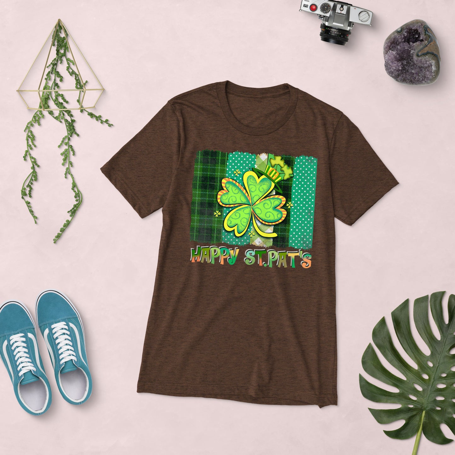 St. Patrick's, Happy St. Pat's, Unisex Short Sleeve, T-shirt