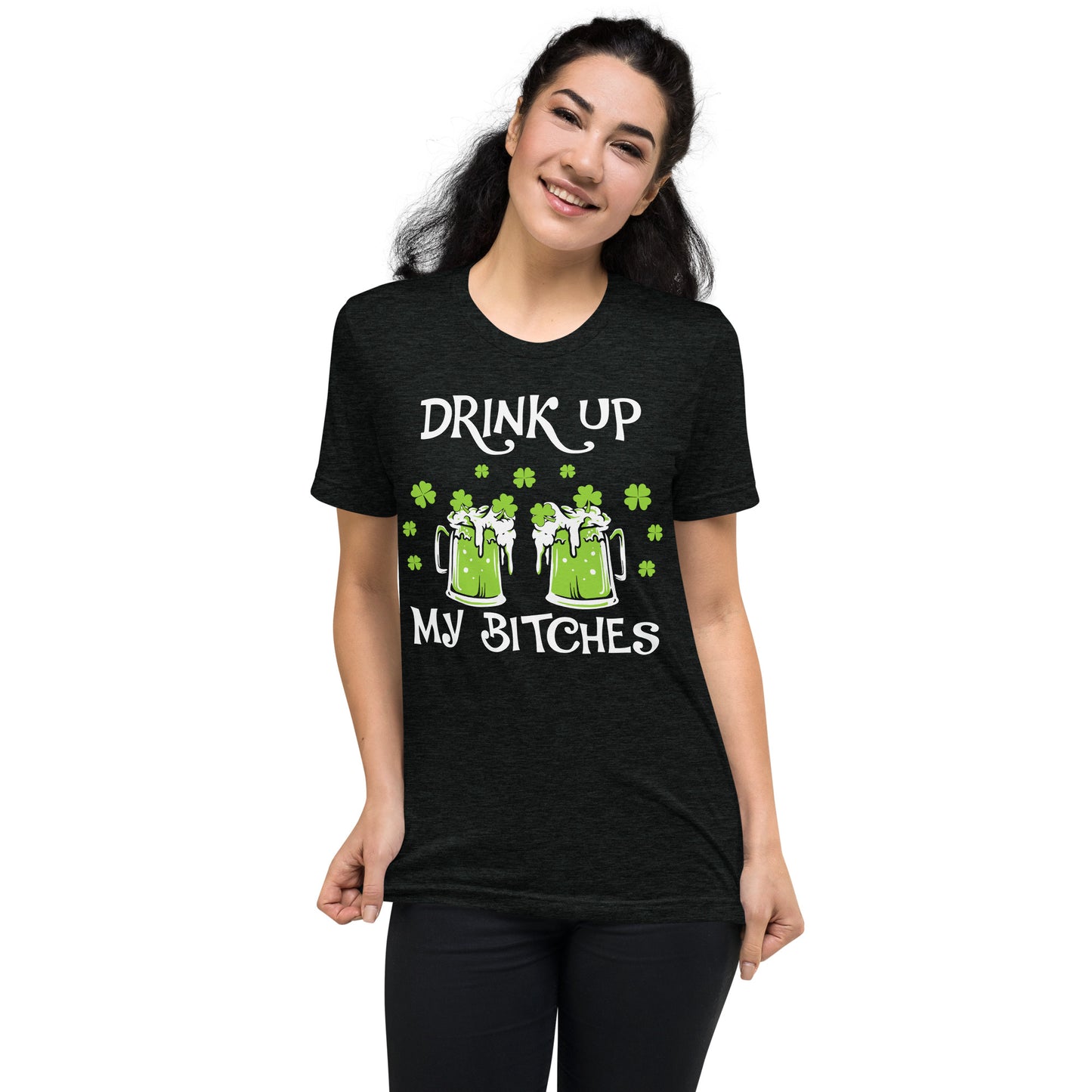 St. Patrick's, Drink Up, Unisex Short Sleeve, T-shirt