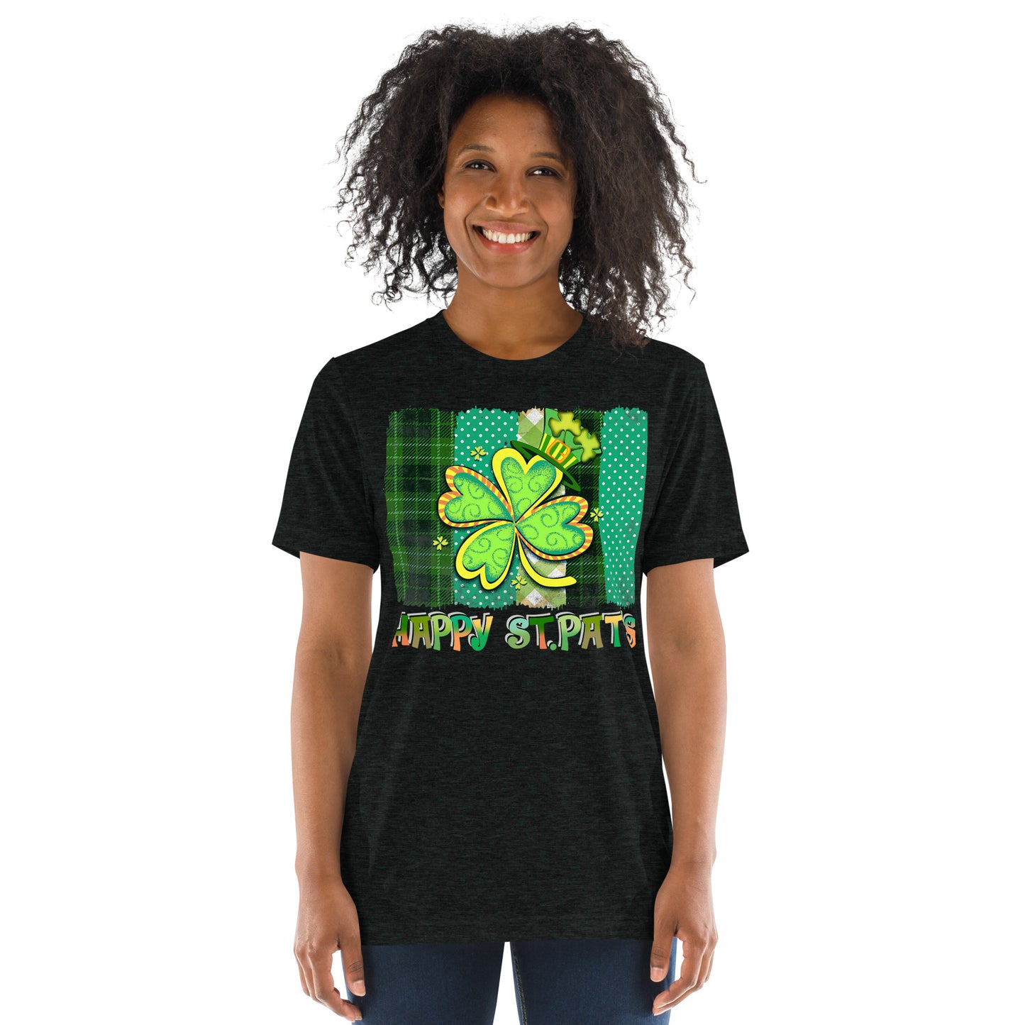 St. Patrick's, Happy St. Pat's, Unisex Short Sleeve, T-shirt