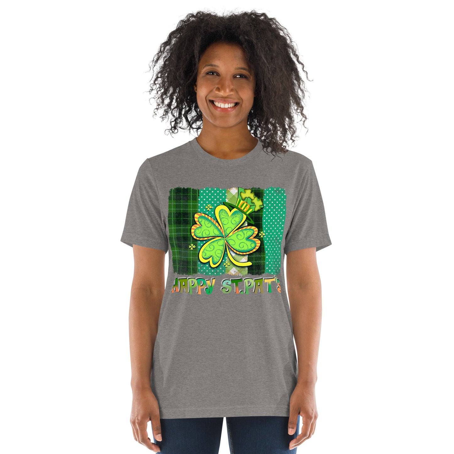 St. Patrick's, Happy St. Pat's, Unisex Short Sleeve, T-shirt