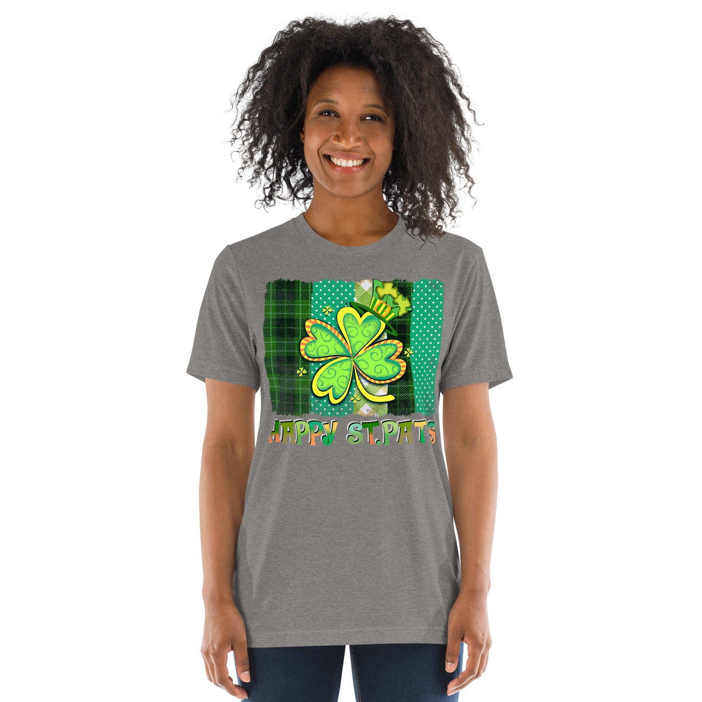 St. Patrick's, Happy St. Pat's, Unisex Short Sleeve, T-shirt