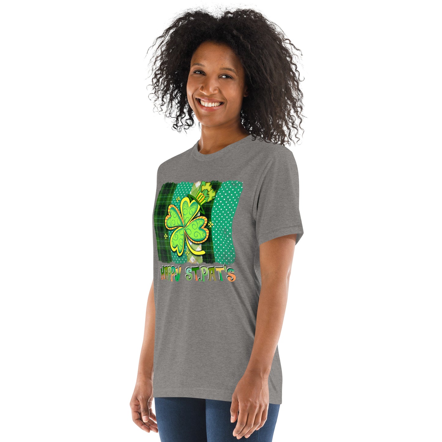 St. Patrick's, Happy St. Pat's, Unisex Short Sleeve, T-shirt